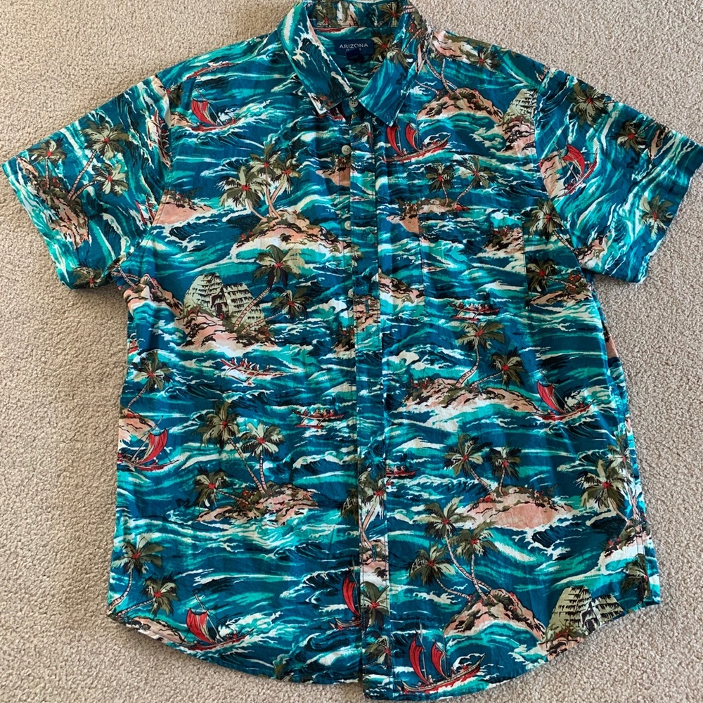 Floral Hawaiian Shirt